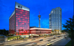 A rendering of the new Lucky Dragon, located near the north end of the Las Vegas Strip.