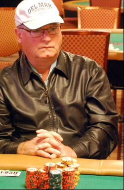 Former Main Event champion Jim Bechtel was eliminated from the tournament Sunday.