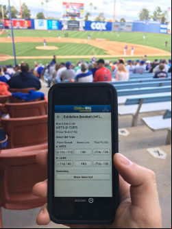 Mobile sportsbook apps can be used anywhere, as long as you are of age and in the state of Nevada.