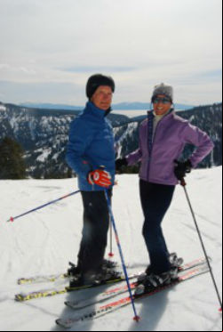 Spivock enjoys skiing in addition to poker.