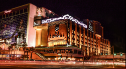 The Cromwell sits on the center of the Las Vegas Strip, next to Flamingo Las Vegas.