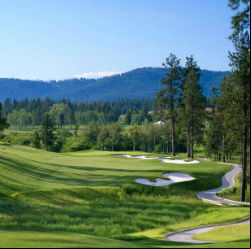 The layout at Circling Raven Golf Club in Idaho is as good as it gets, especially on the eighth hole.