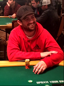 2009 WSOP Main Event champ Joe Cada survived a record-breaking day on Monday and will be back for Day 2.