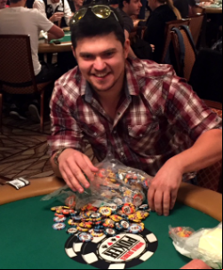 Valentin Vornicu held the chiplead for the first part of the day.